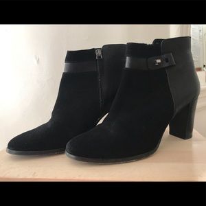 Black ankle boots